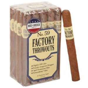 Factory #59 Natural Bundle of 20 Cigars