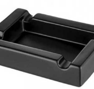 Black Ceramic Ashtray